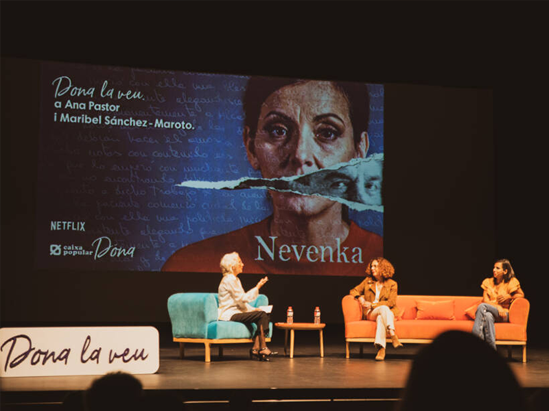 Nevenka, el documental de Netflix, con Ana Pastor y Maribel Sánchez-Maroto, en Dona la veu